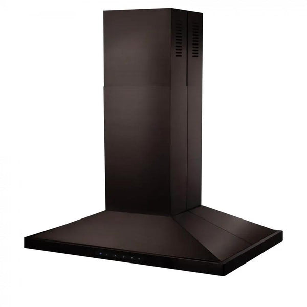 ZLINE 42" Island Range Hood in Black Stainless Steel, BSGL2iN-42