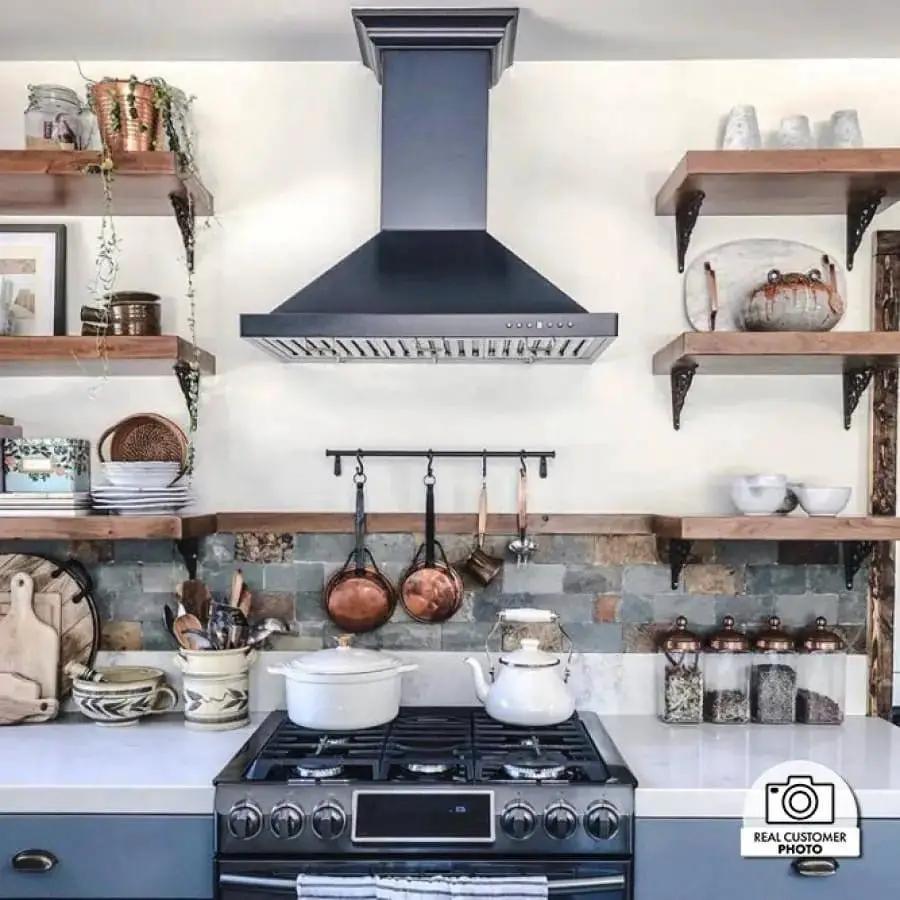 ZLINE 42" Oil-Rubbed Bronze Wall Range Hood 8KBB-42 by Farmhouse Kitchen and Bath