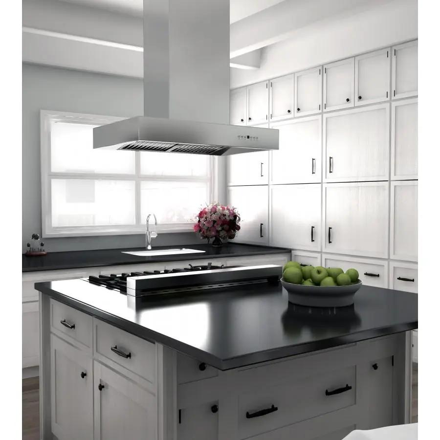 ZLINE 42" Outdoor/Indoor Island Range Hood, KECOMi-304-42 by Farmhouse Kitchen and Bath