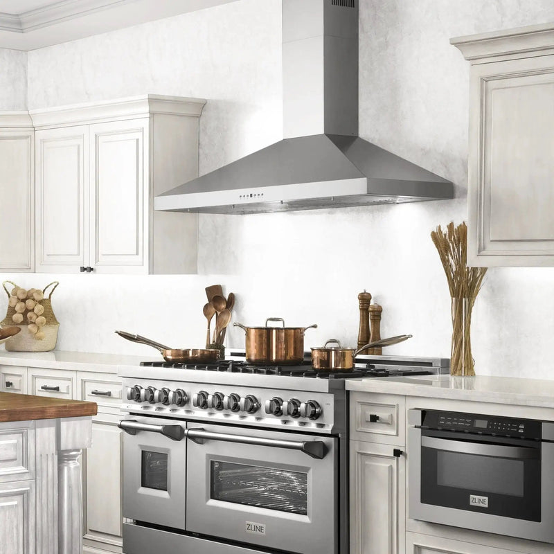 ZLINE 42" Stainless Steel Wall Range Hood KL3-42 by Farmhouse Kitchen and Bath