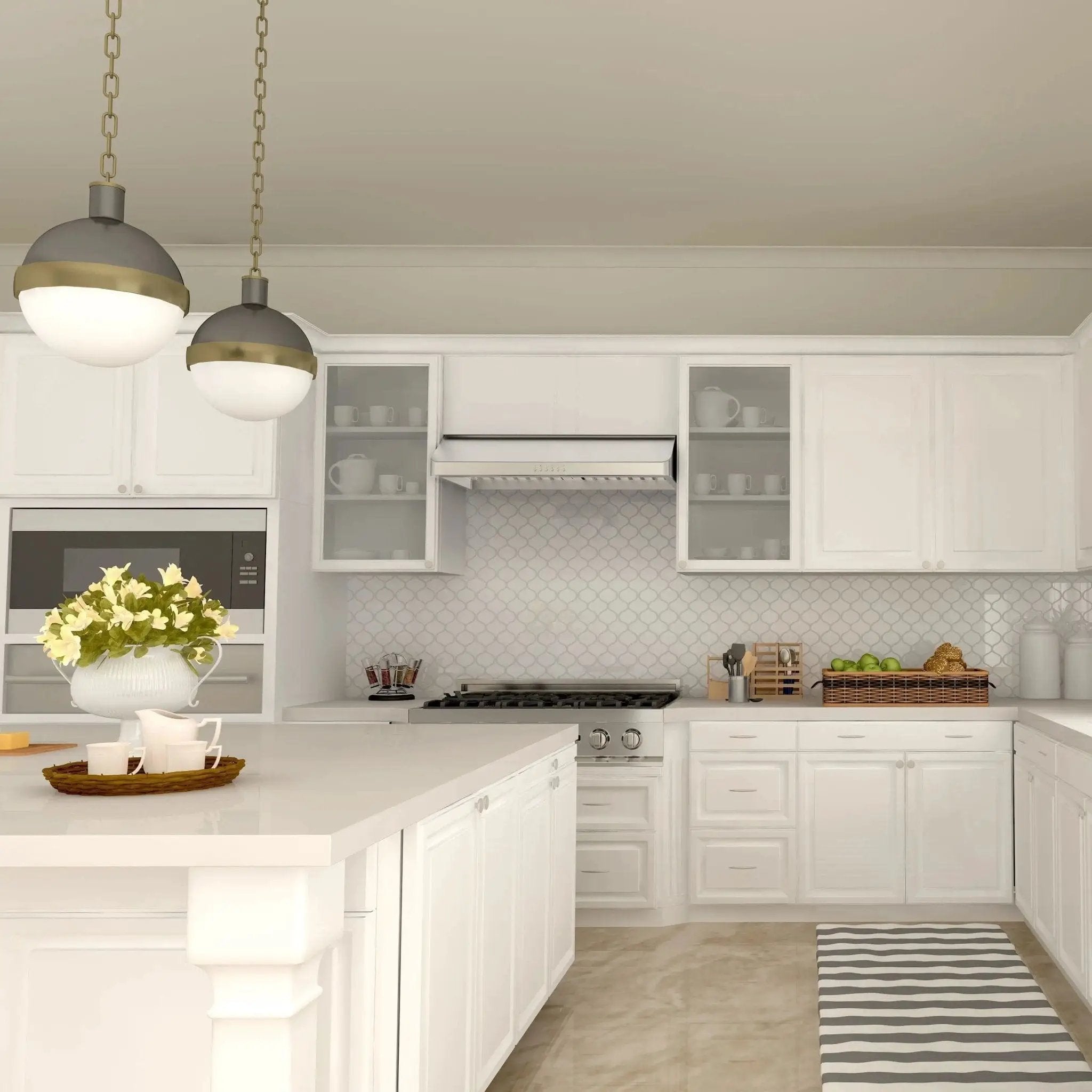 ZLINE 42" Under Cabinet Stainless Steel Range Hood 623-42 by Farmhouse Kitchen and Bath