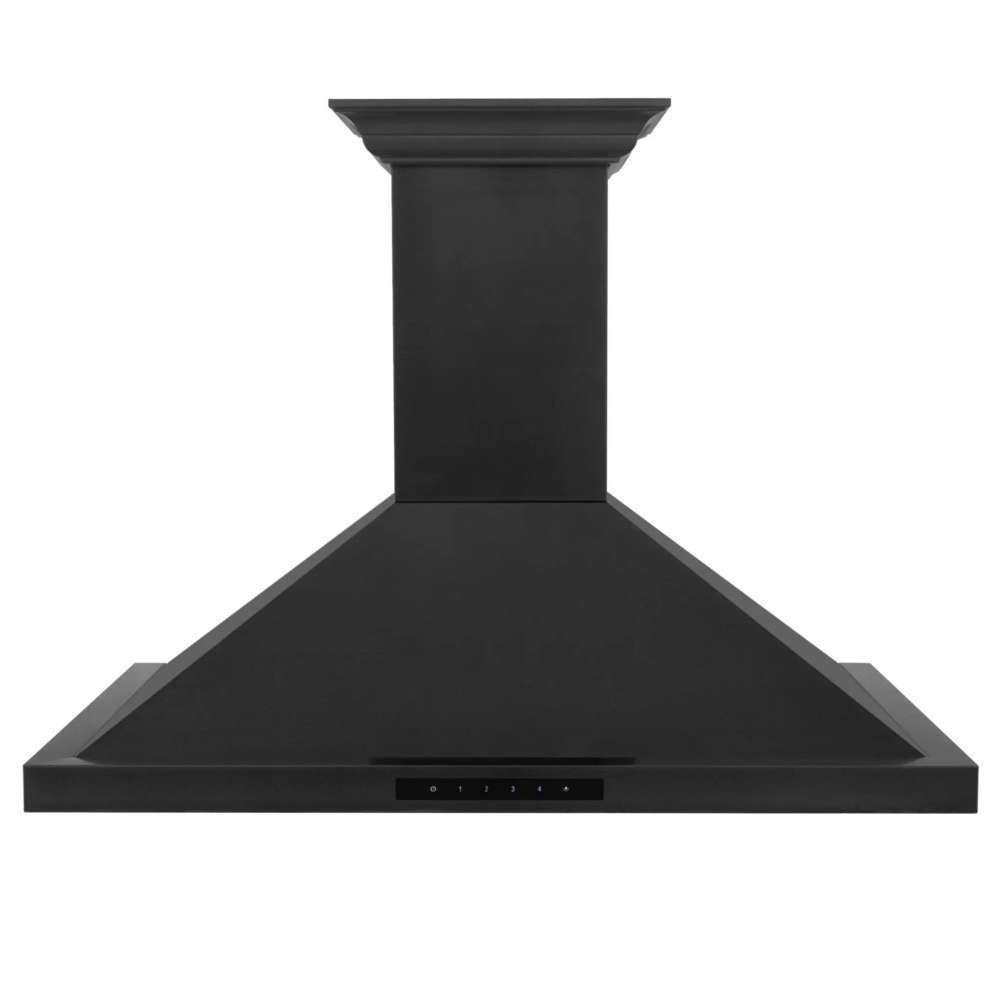 ZLINE 42" Wall Black Stainless Range Hood, Crown Speakers, BSKBNCRN-BT-42 by Farmhouse Kitchen and Bath