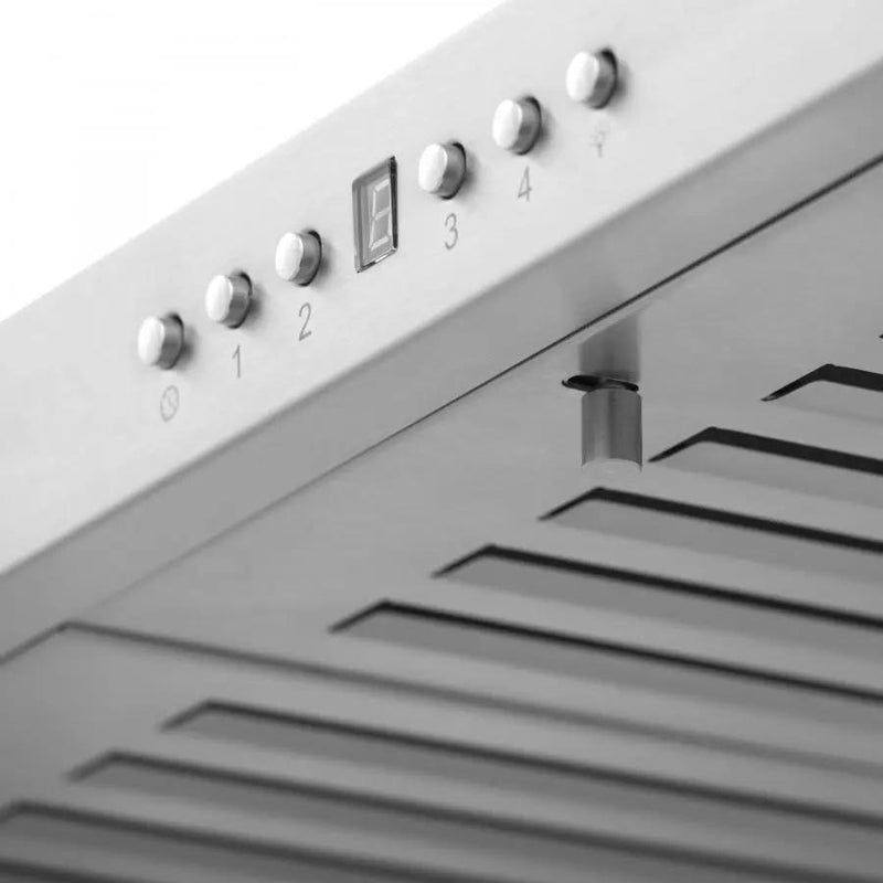 ZLINE 42" Wall Range Hood, Built-in CrownSound® Bluetooth Speakers, KBCRN-BT-42 by Farmhouse Kitchen and Bath