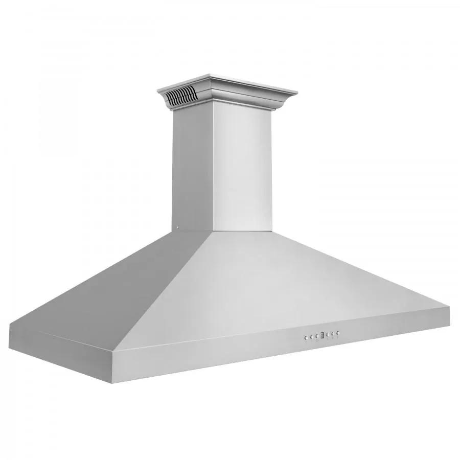 ZLINE 42" Wall Range Hood, Built-in CrownSound® Bluetooth Speakers, KL3CRN-BT-42 by Farmhouse Kitchen and Bath