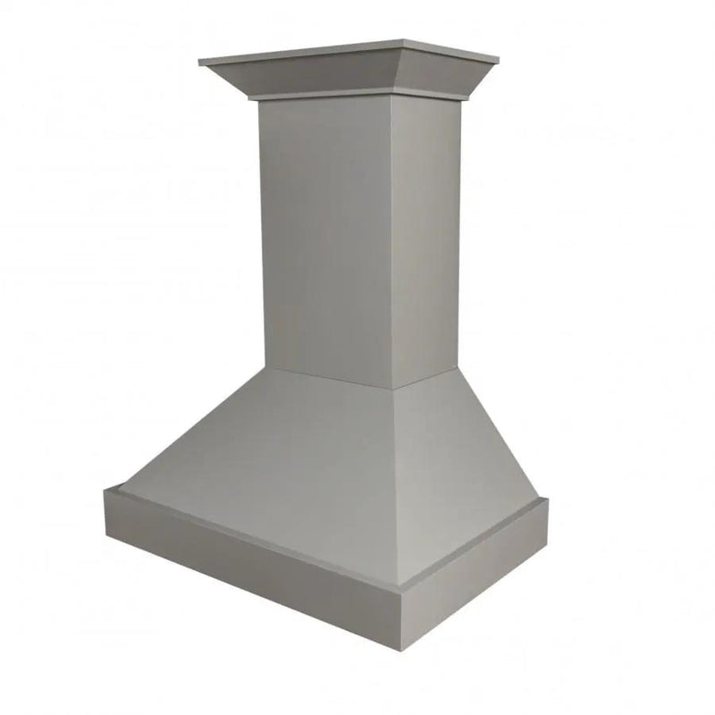 ZLINE 42" Wooden Wall Range Hood in Gray, KBUU-42 by Farmhouse Kitchen and Bath