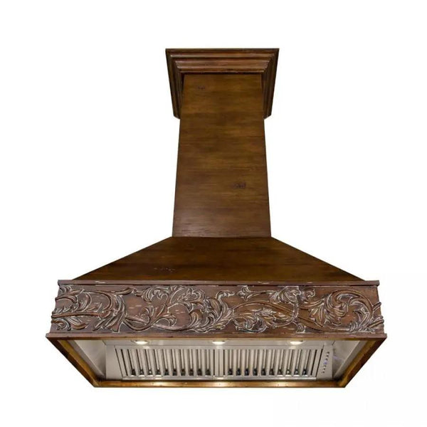 ZLINE 42" Wooden Wall Range Hood, Remote Motor, 373RR-RD-42, photo 2 of 13