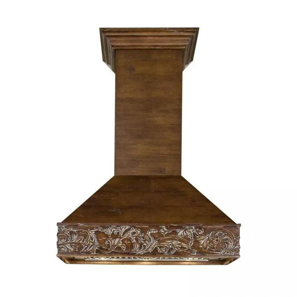 ZLINE 42" Wooden Wall Range Hood, Remote Motor, 373RR-RD-42