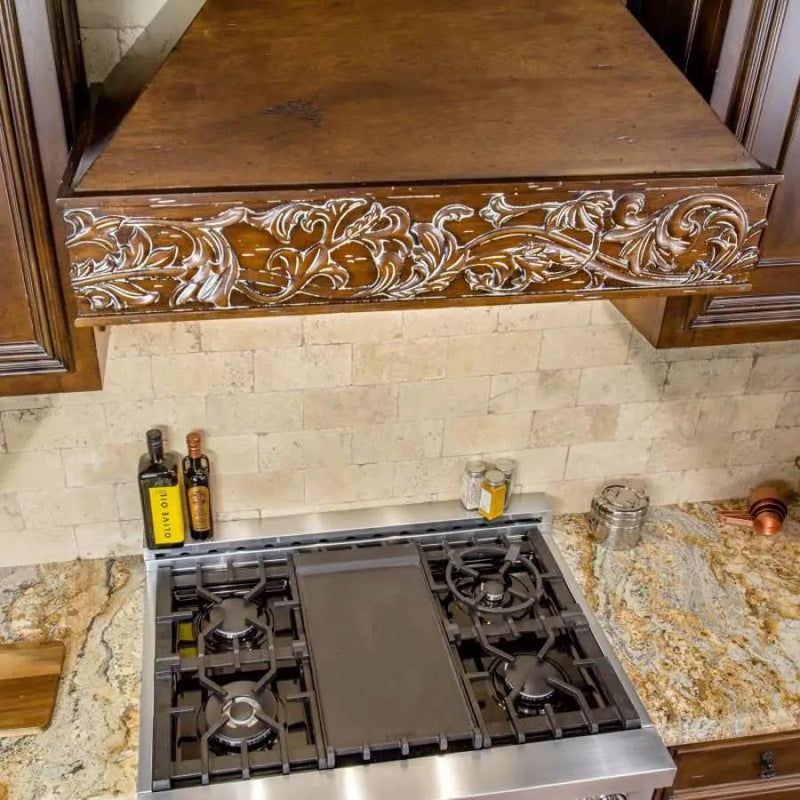 ZLINE 42" Wooden Wall Range Hood, Remote Motor, 373RR-RD-42 by Farmhouse Kitchen and Bath