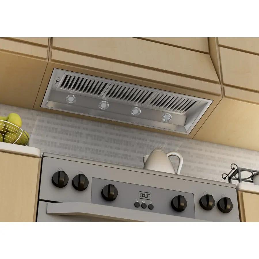 ZLINE 46" Stainless Steel Under Cabinet Range Hood Insert, 698-46 by Farmhouse Kitchen and Bath