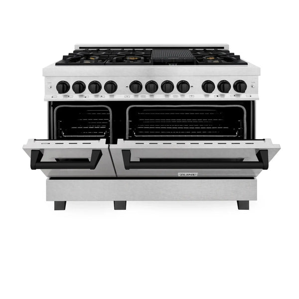ZLINE 48" Autograph Dual Fuel Range, RASZ-SN-48-MB, photo 2 of 11