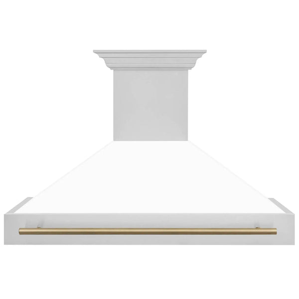 ZLINE 48" Autograph Stainless Wall Range Hood, 8654STZ-WM48-CB