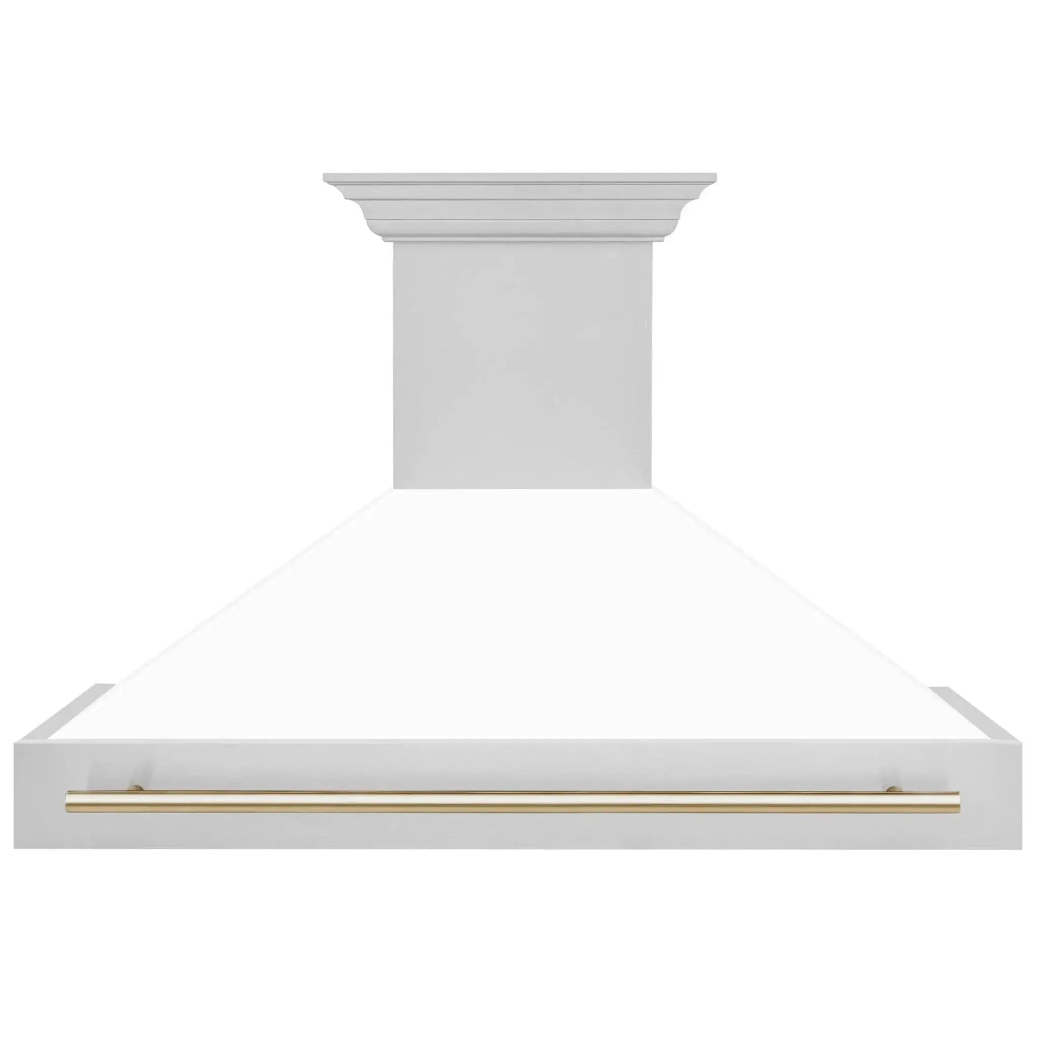ZLINE 48" Autograph Stainless Wall Range Hood, 8654STZ-WM48-G by Farmhouse Kitchen and Bath