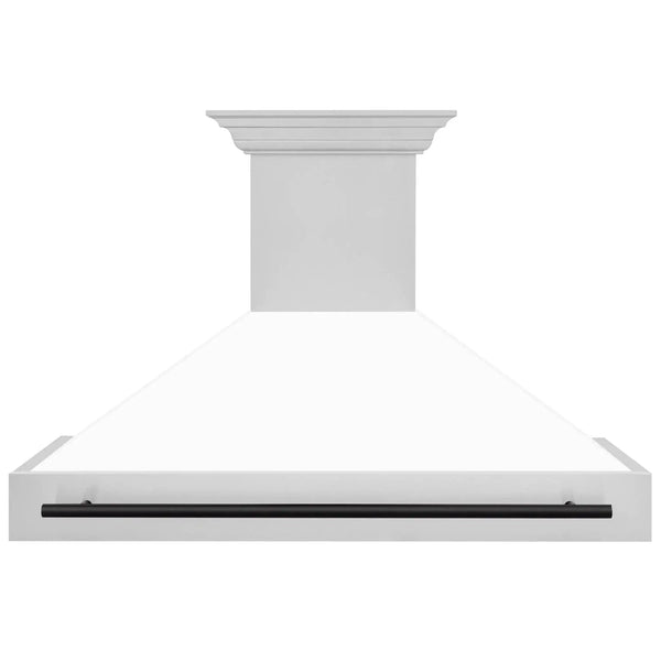 ZLINE 48" Autograph Stainless Wall Range Hood, 8654STZ-WM48-MB, photo 2 of 8