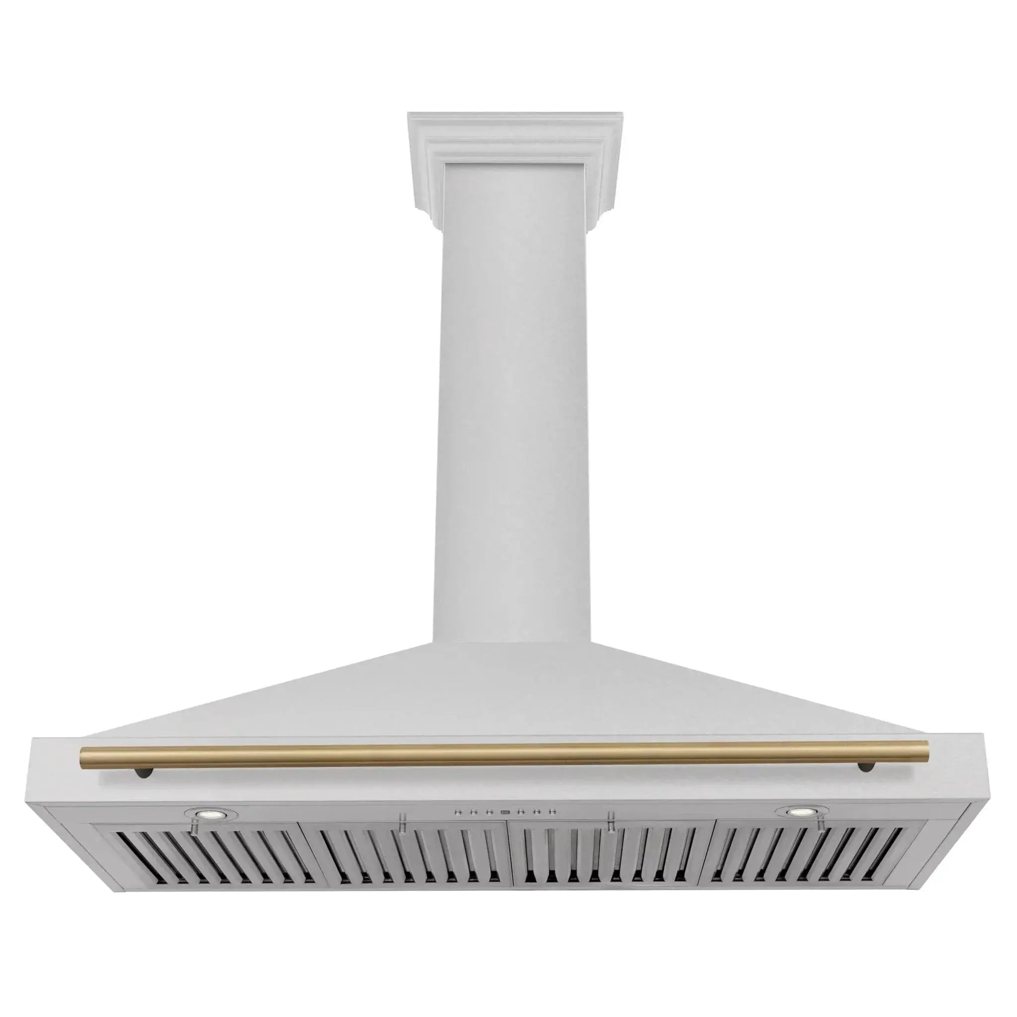 ZLINE 48" Autograph Stainless Wall Range Hood KB4SNZ-48-CB by Farmhouse Kitchen and Bath
