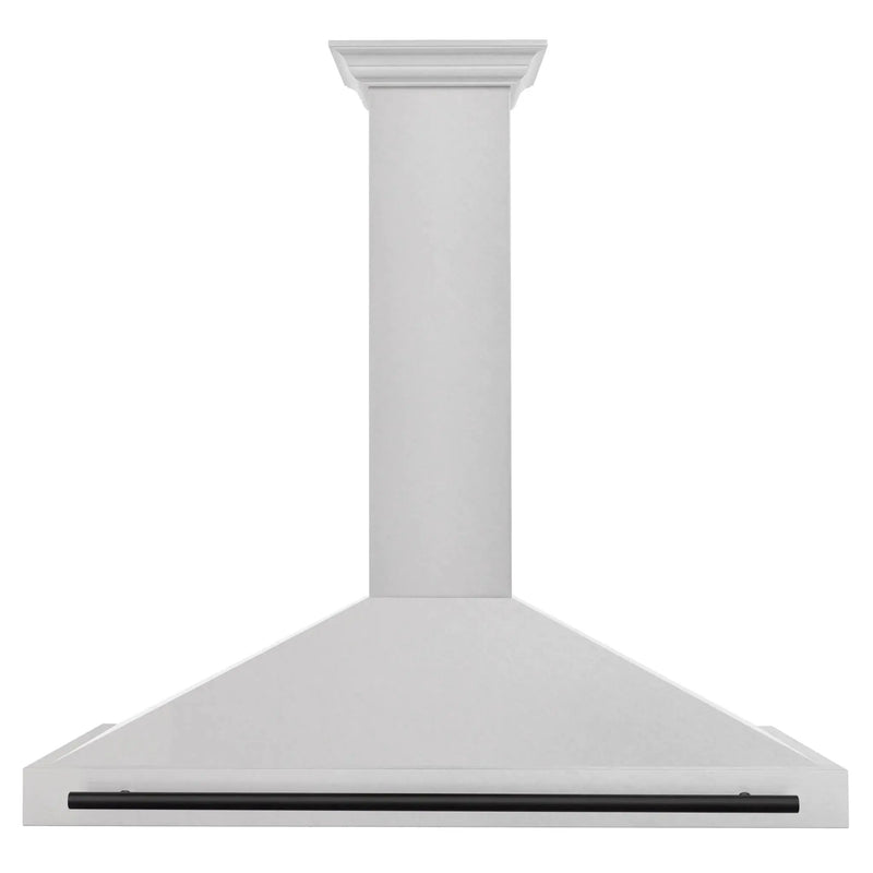 ZLINE 48" Autograph Stainless Wall Range Hood KB4SNZ-48-MB by Farmhouse Kitchen and Bath