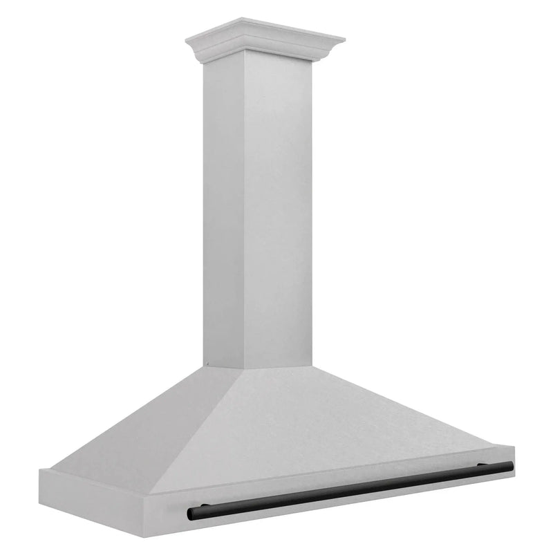 ZLINE 48" Autograph Stainless Wall Range Hood KB4SNZ-48-MB by Farmhouse Kitchen and Bath