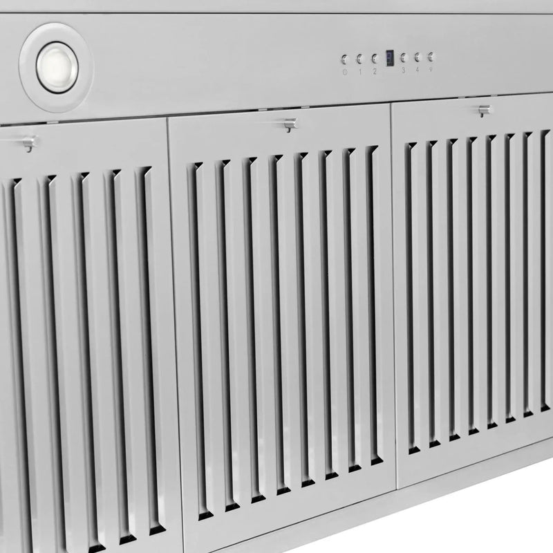 ZLINE 48" Autograph Stainless Wall Range Hood KB4STZ-WM48-MB by Farmhouse Kitchen and Bath