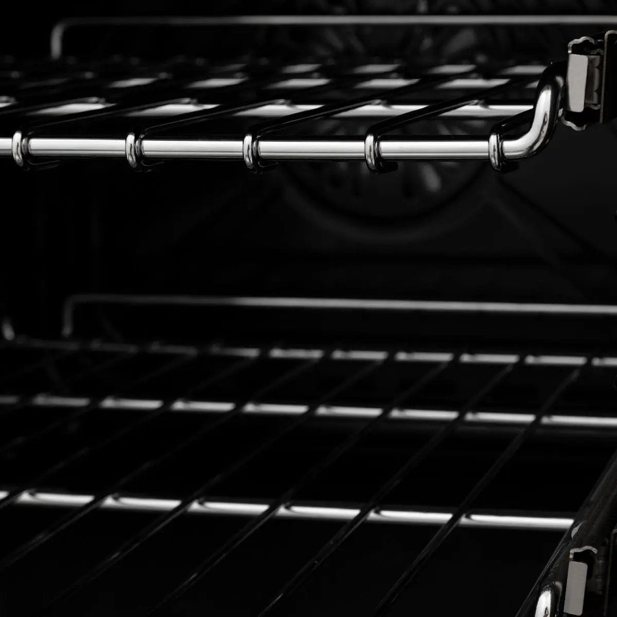 ZLINE 48" Black Stainless,Gas/Electric Range, Brass Burners, RAB-BR-48 by Farmhouse Kitchen and Bath