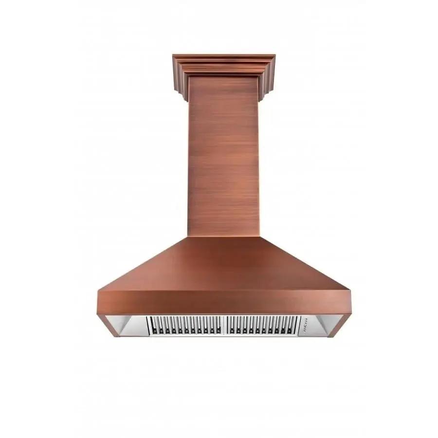 ZLINE 48" Copper Wall Range Hood 8667C-48 by Farmhouse Kitchen and Bath