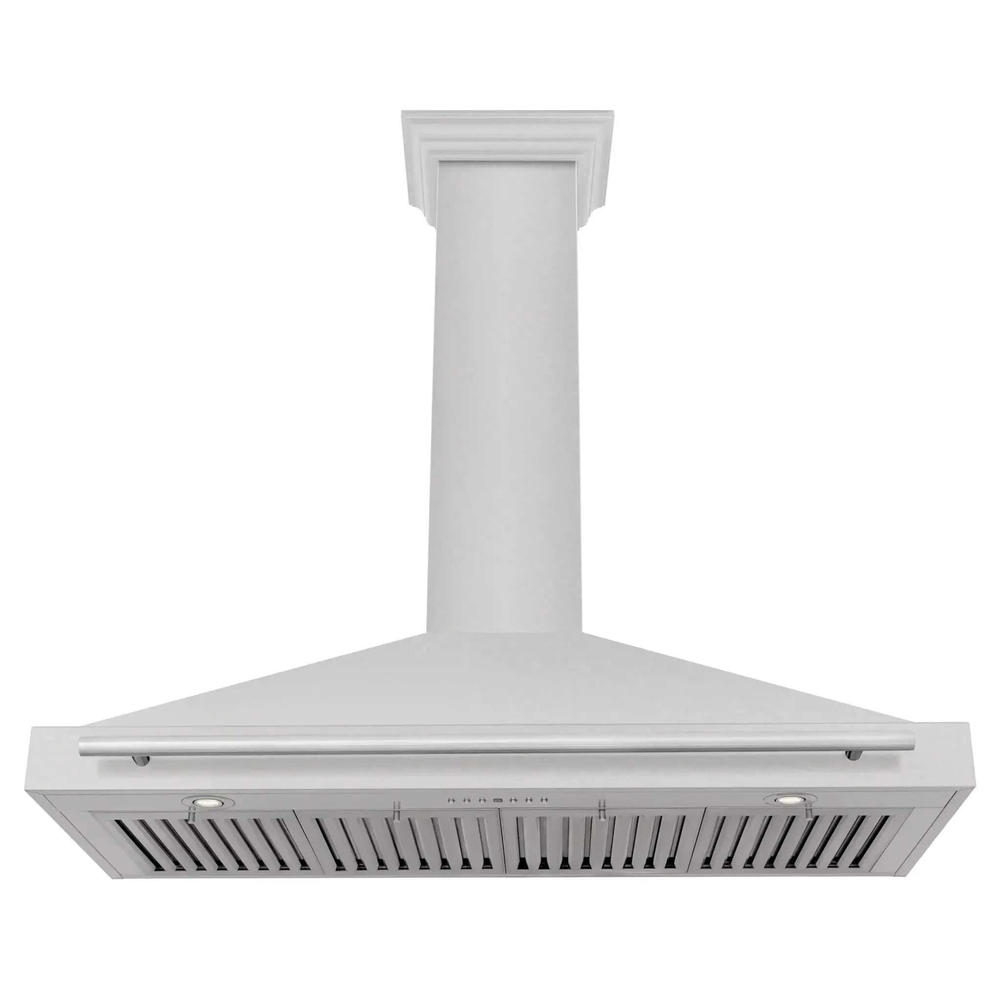 ZLINE 48" Fingerprint Resistant Stainless Steel Range Hood with Stainless Steel Handle KB4SNX-48 by Farmhouse Kitchen and Bath