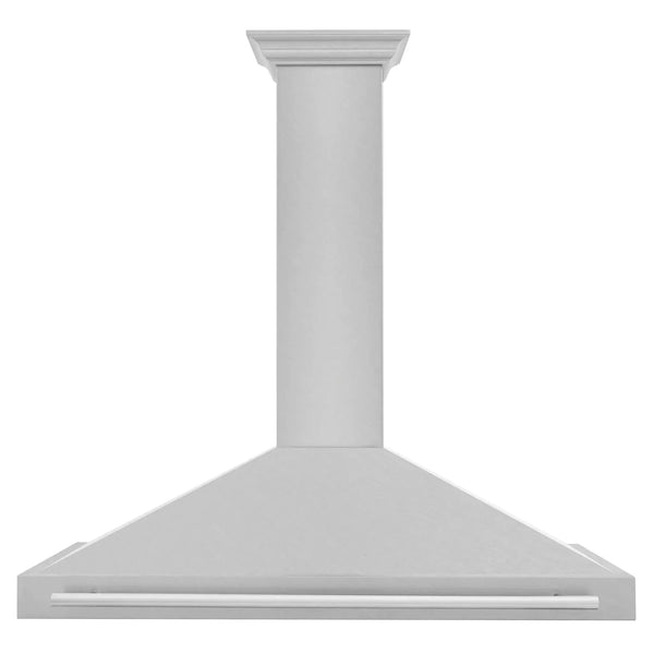 ZLINE 48" Fingerprint Resistant Stainless Steel Range Hood with Stainless Steel Handle KB4SNX-48