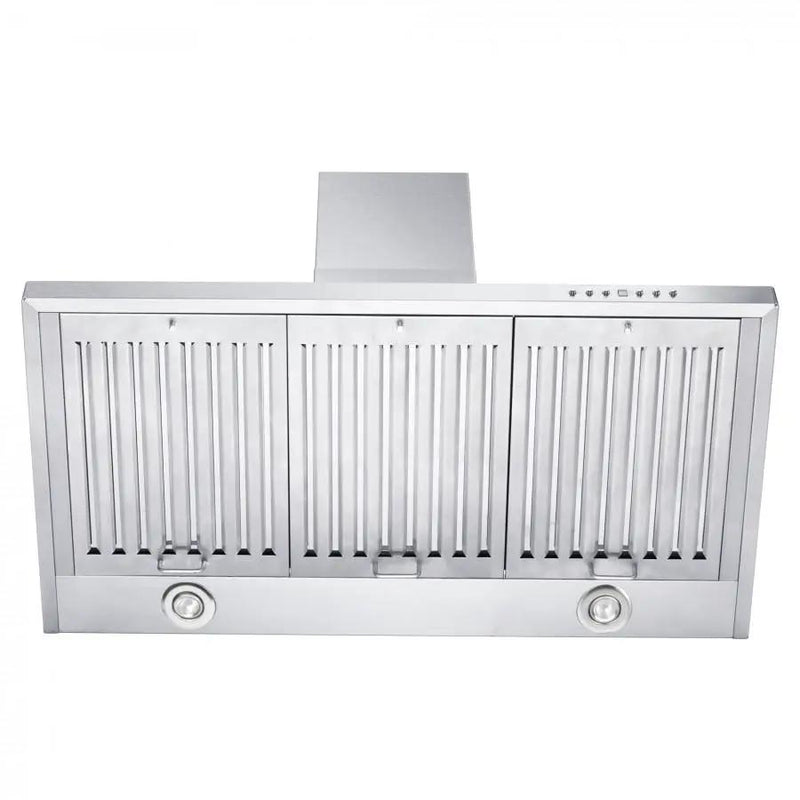 ZLINE 48" Outdoor/Indoor Stainless Steel Wall Range Hood, KB-304-48 by Farmhouse Kitchen and Bath