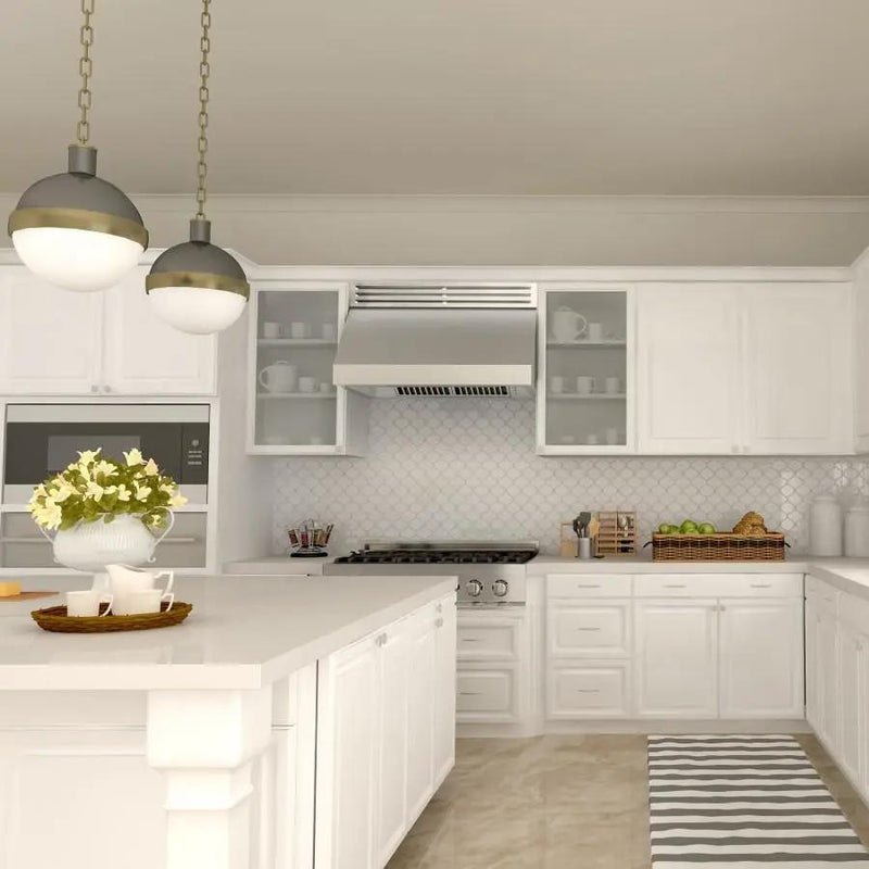 ZLINE 48" Recirculating Under Cabinet Stainless Range Hood, RK523-48 by Farmhouse Kitchen and Bath
