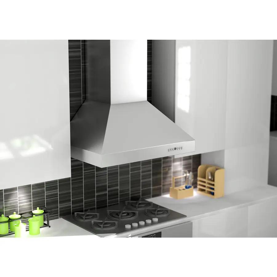 ZLINE 48" Remote Dual Blower Stainless Wall Range Hood, 697-RD-48 by Farmhouse Kitchen and Bath