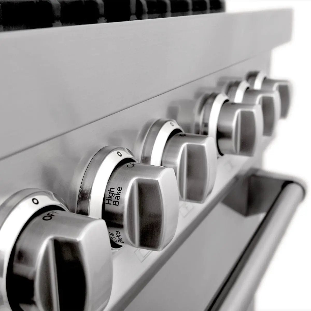 ZLINE 48" Stainless Steel 6.0 cu.ft. 7 Gas Burner/Electric Oven Range with Griddle RA48 by Farmhouse Kitchen and Bath