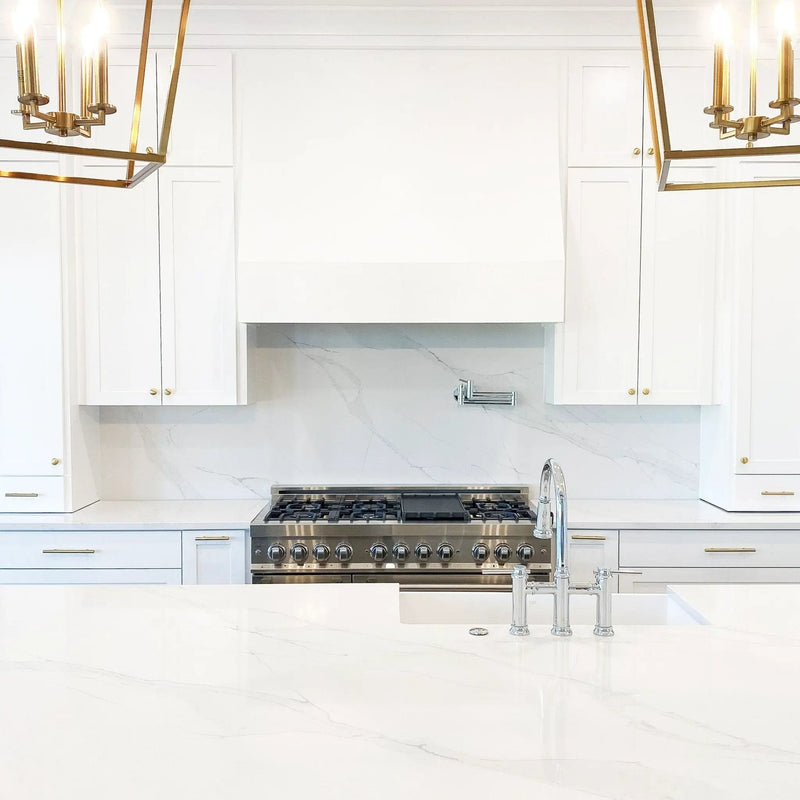 ZLINE 48" Stainless Steel 6.0 cu.ft. 7 Gas Burner/Electric Oven Range with Griddle RA48 by Farmhouse Kitchen and Bath