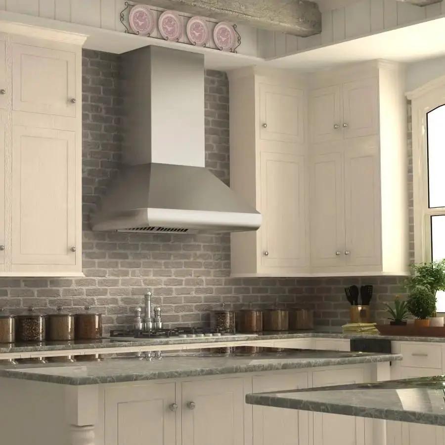 ZLINE 48" Stainless Steel Wall Range Hood 587-48 by Farmhouse Kitchen and Bath
