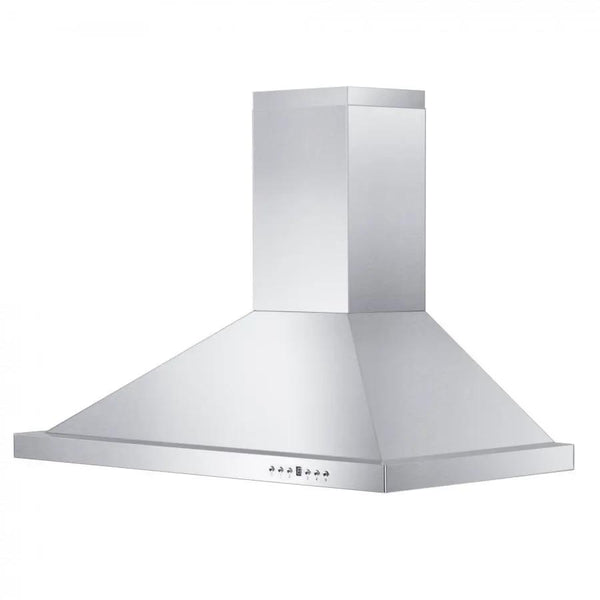 ZLINE 48" Stainless Steel Wall Range Hood, Crown Molding, KBCRN-48