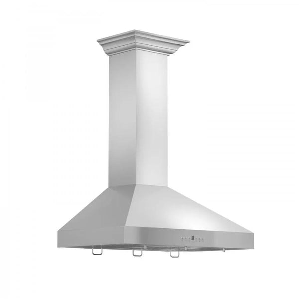 ZLINE 48" Stainless Steel Wall Range Hood, Crown Molding, KL3CRN-48, photo 2 of 9