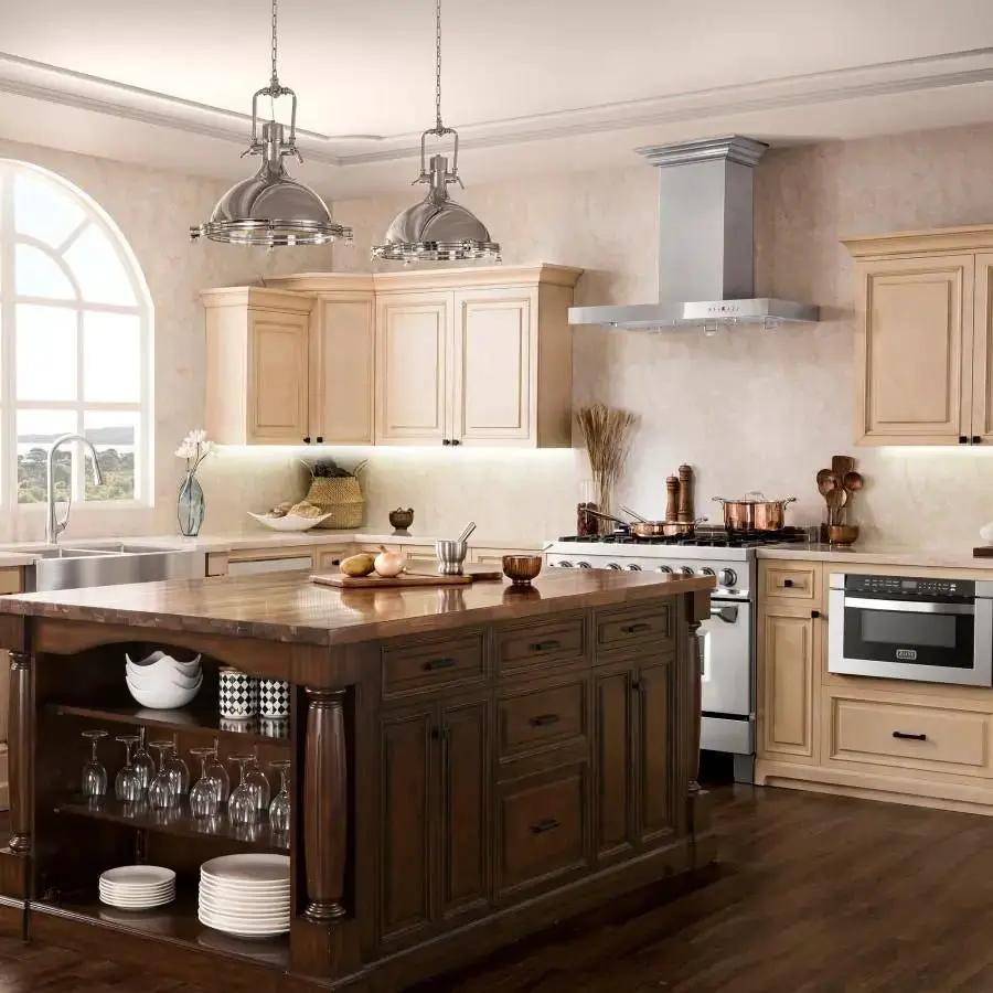 ZLINE 48" Stainless Steel Wall Range Hood KE-48 by Farmhouse Kitchen and Bath