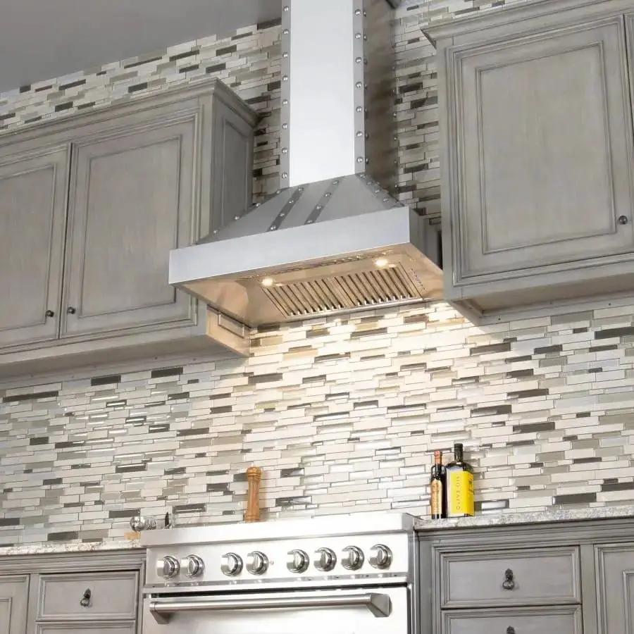 ZLINE 48" Stainless Wall Range Hood 655-4SSSS-48 by Farmhouse Kitchen and Bath