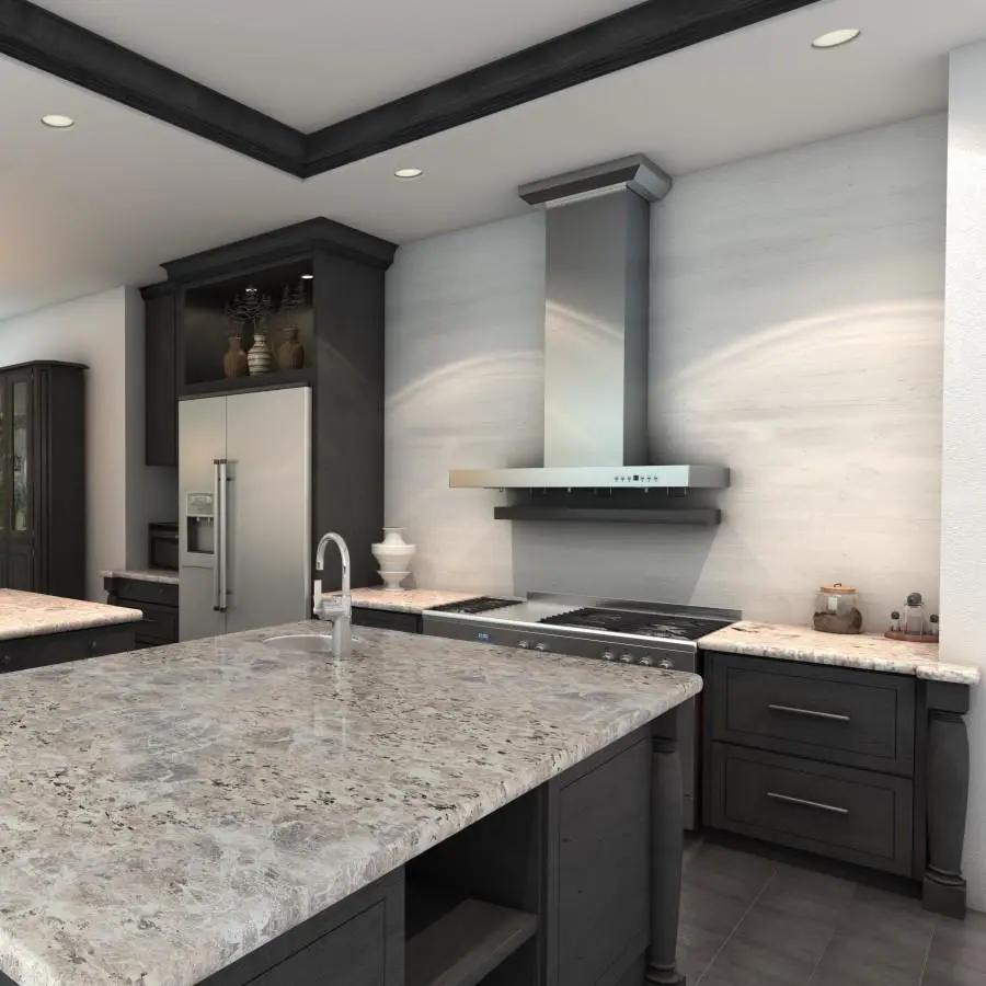 ZLINE 48" Stainless Wall Range Hood with Crown Molding, KECRN-48 by Farmhouse Kitchen and Bath