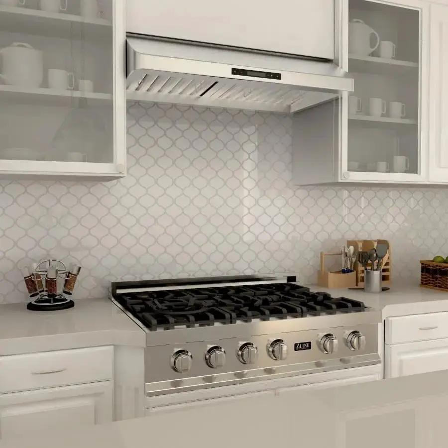 ZLINE 48" Under Cabinet Stainless Steel Range Hood 619-48 by Farmhouse Kitchen and Bath