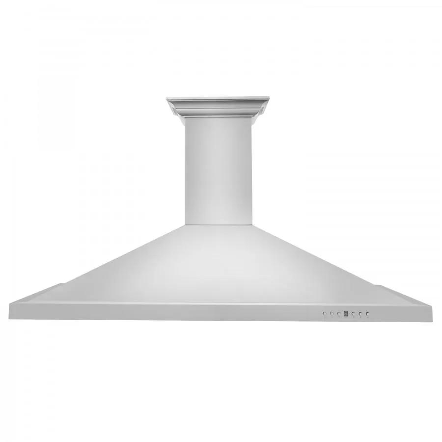 ZLINE 48" Wall Range Hood, Built-in CrownSound® Bluetooth Speakers, KBCRN-BT-48 by Farmhouse Kitchen and Bath