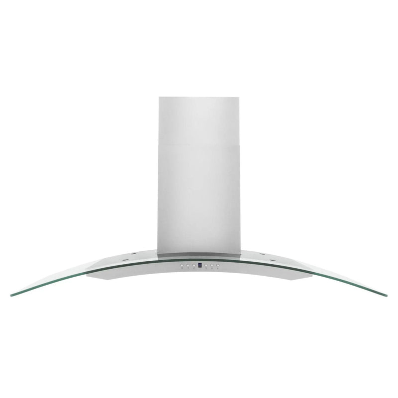 ZLINE 48" Wall Range Hood, Stainless Steel, Glass, KN4-48 by Farmhouse Kitchen and Bath