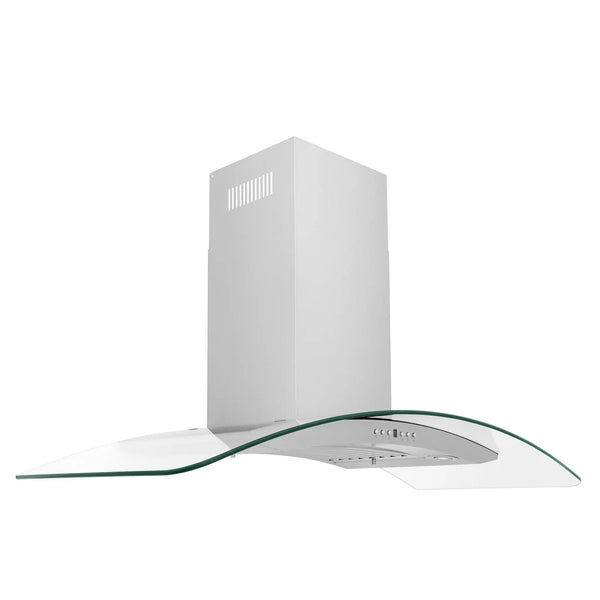 ZLINE 48" Wall Range Hood, Stainless Steel, Glass, KN4-48