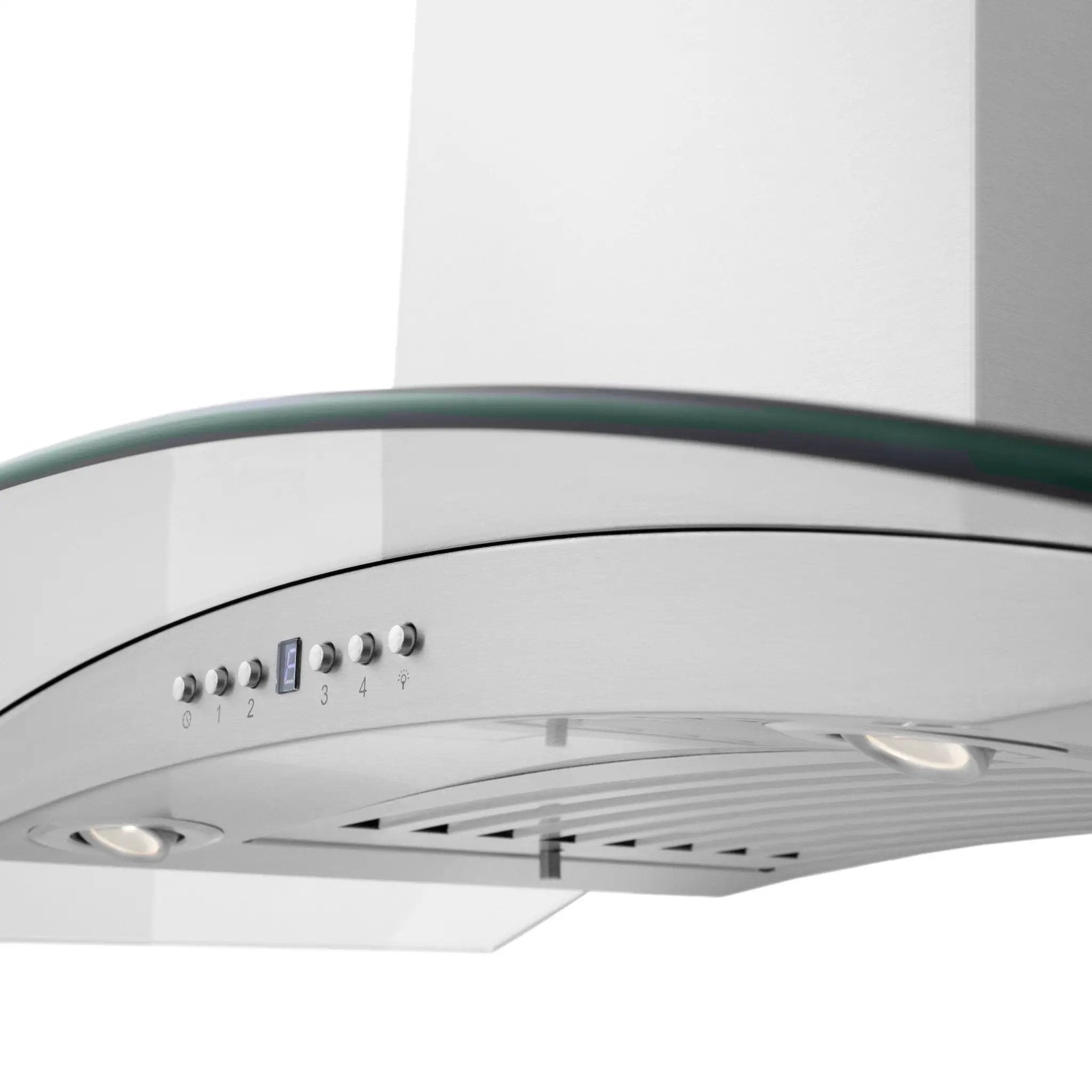ZLINE 48" Wall Stainless Range Hood, Bluetooth Speakers, KN4CRN-BT-48 by Farmhouse Kitchen and Bath
