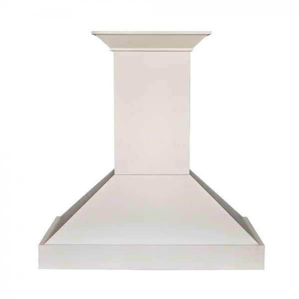 ZLINE 48" Wooden Wall Range Hood in Cottage White, KBTT-48, photo 2 of 7
