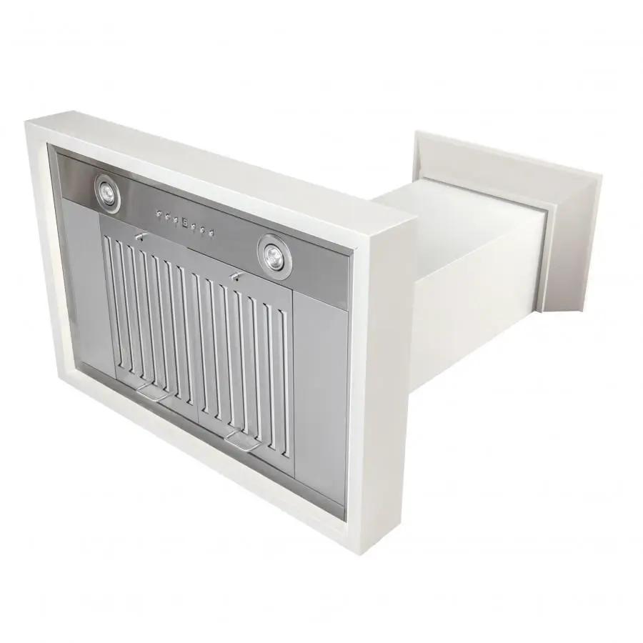 ZLINE 48" Wooden Wall Range Hood in Cottage White, KBTT-48 by Farmhouse Kitchen and Bath