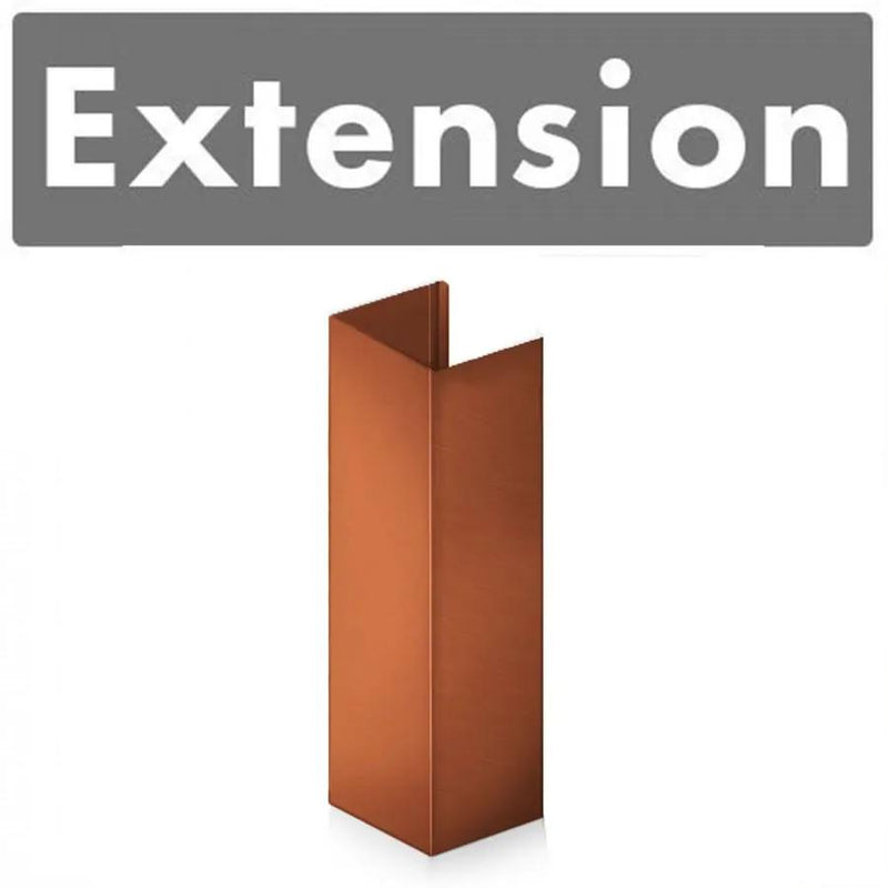 ZLINE 5' Chimney Extension for Ceilings up to 12.5', 8667C-E by Farmhouse Kitchen and Bath