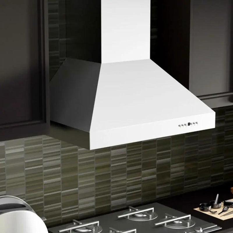 ZLINE 54" Stainless Steel Wall Range Hood, 697-54 by Farmhouse Kitchen and Bath