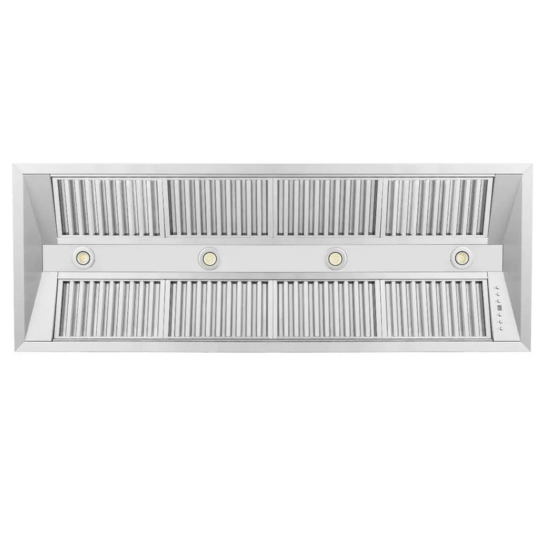 ZLINE 58" Range Hood Insert In Stainless Steel, 721-58 by Farmhouse Kitchen and Bath