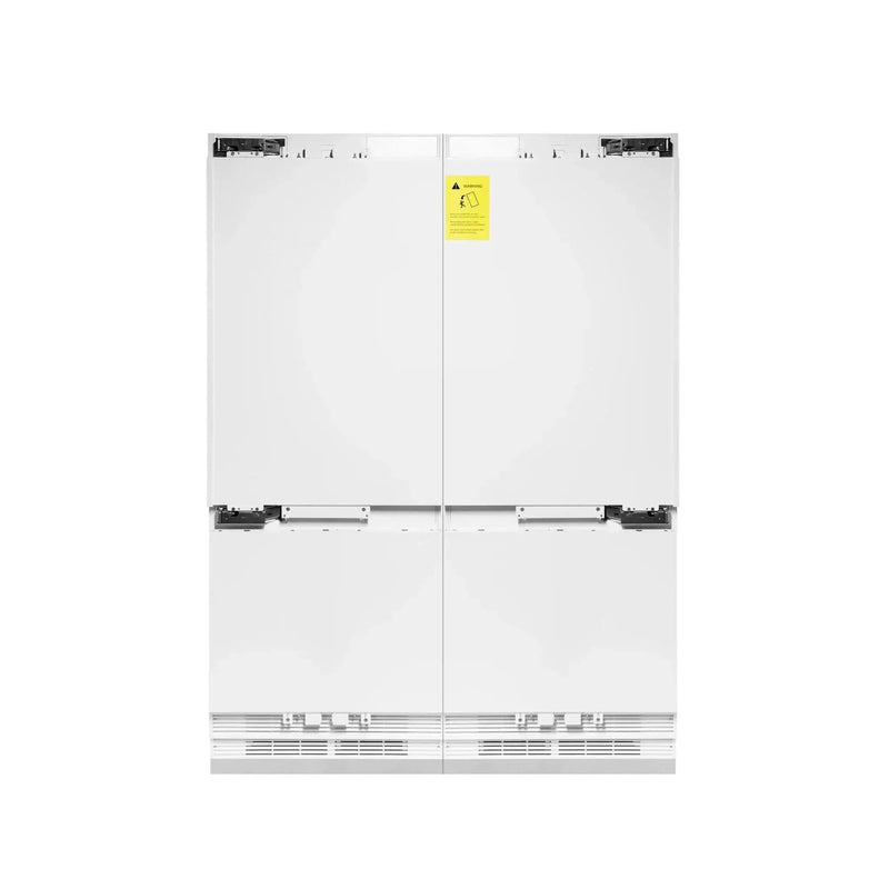 ZLINE 60" 32.2 cu. Ft. Panel Ready Built-In 4-Door French Door Refrigerator with Internal Water and Ice Dispenser RBIV-60 by Farmhouse Kitchen and Bath
