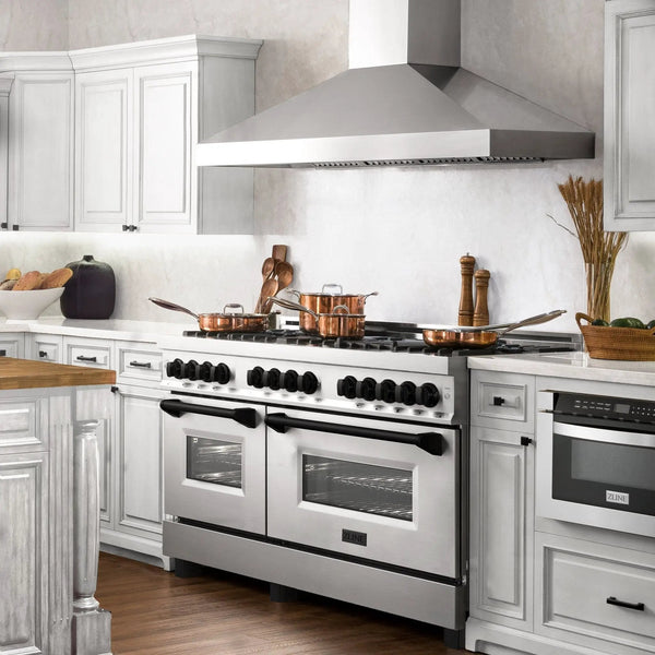 ZLINE 60" Autograph Edition, 7.4 cu. ft. Dual Fuel Range, RAZ-60-MB, photo 2 of 22