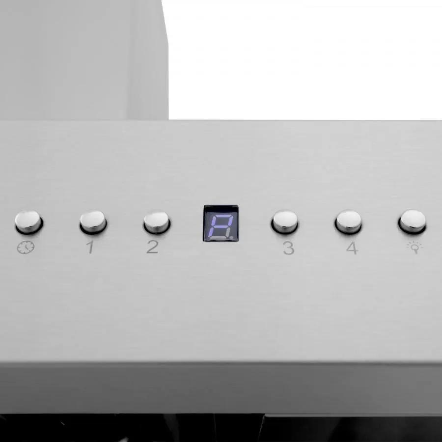 ZLINE 60" Professional Wall Range Hood, Built-in CrownSound® Bluetooth Speakers, 667CRN-BT-60 by Farmhouse Kitchen and Bath