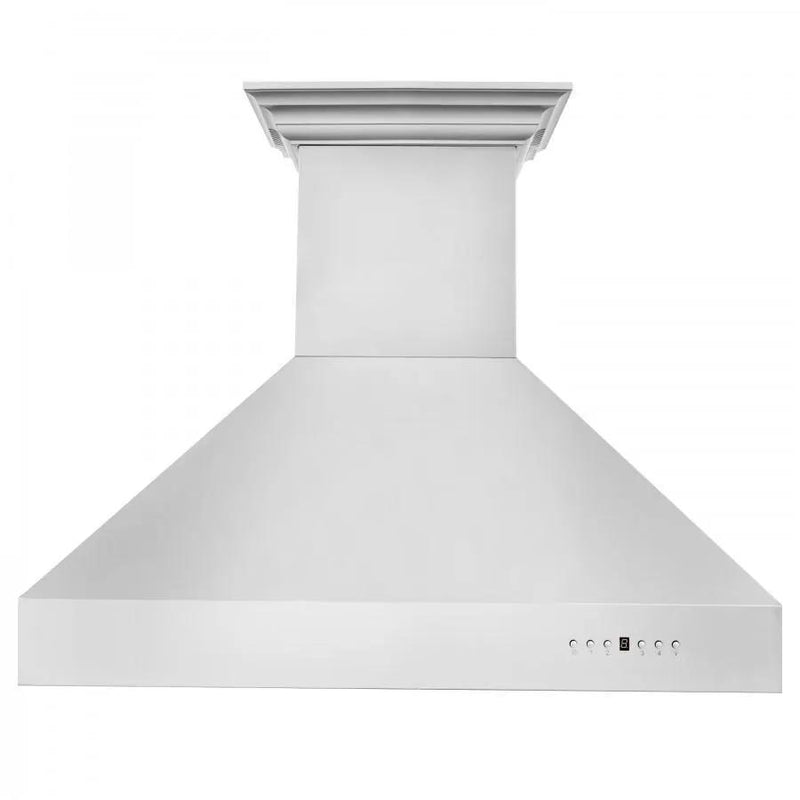 ZLINE 60" Professional Wall Range Hood, Built-in CrownSound Bluetooth Speakers, 697CRN-BT-60 by Farmhouse Kitchen and Bath